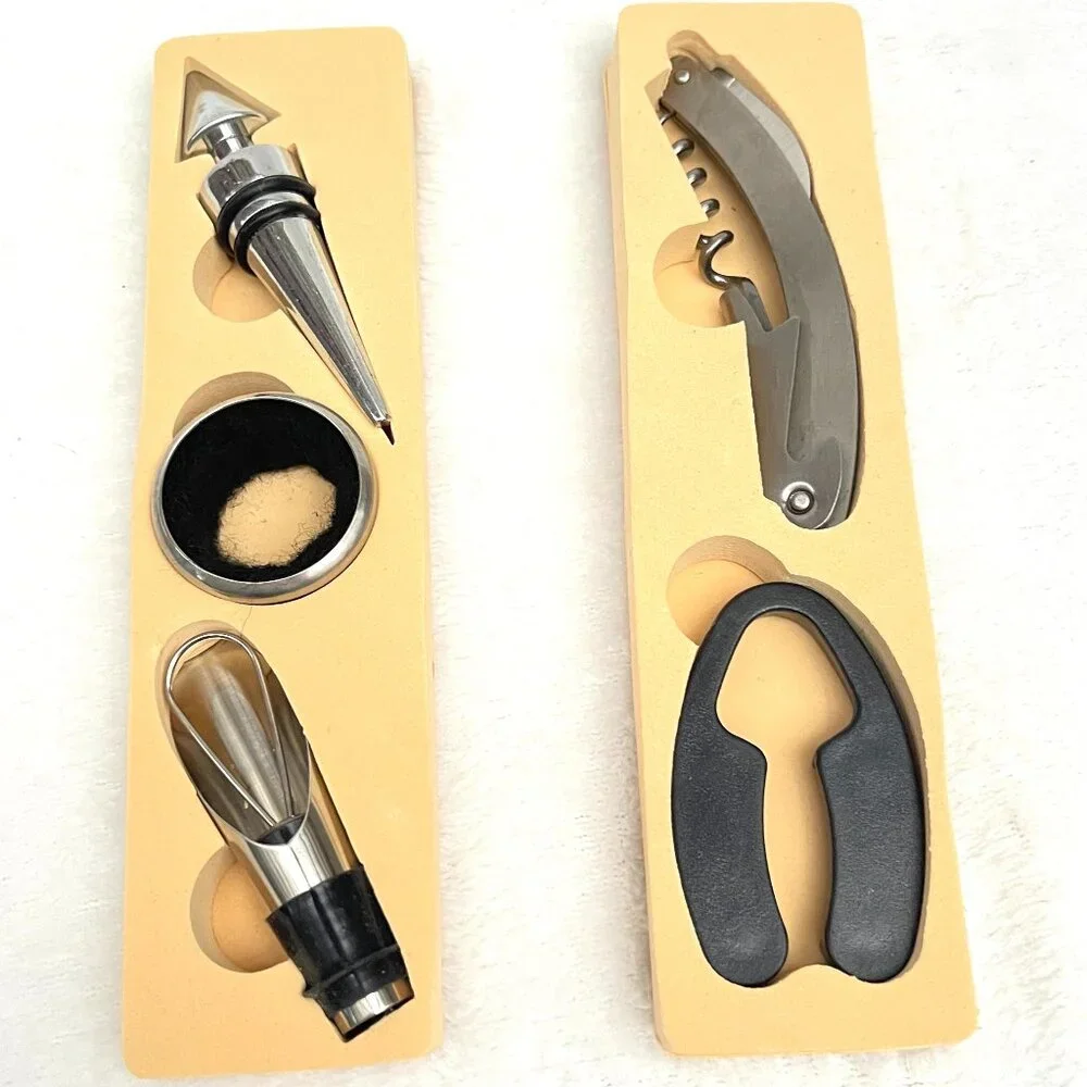 New Boston warehouse deluxe vine service set 5 pieces